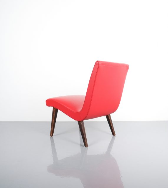 Jens Risom pair vinyl chairs 5 Kopie