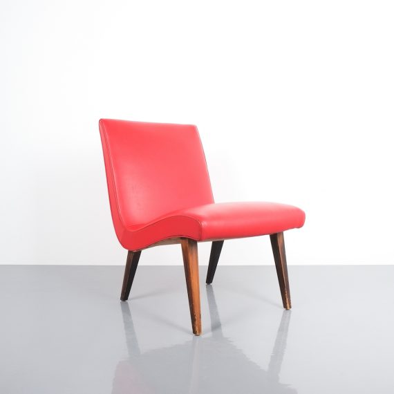 Jens Risom pair vinyl chairs 7 Kopie