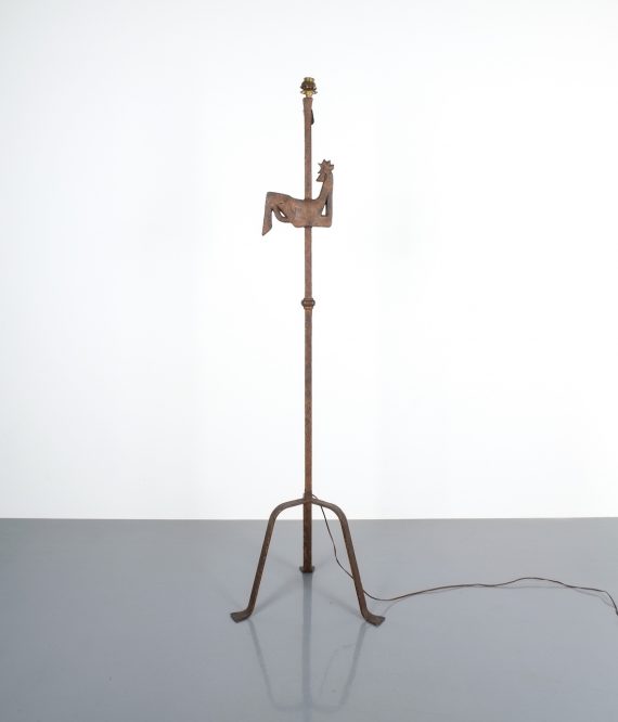 Marolles Touret floor lamp iron 1950_01