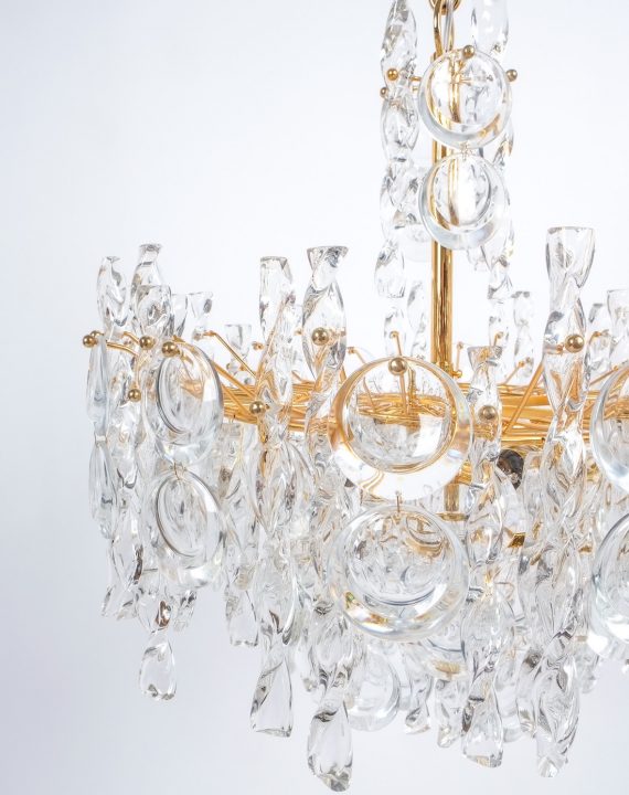 Palwa tendril chandelier brass 6 Kopie