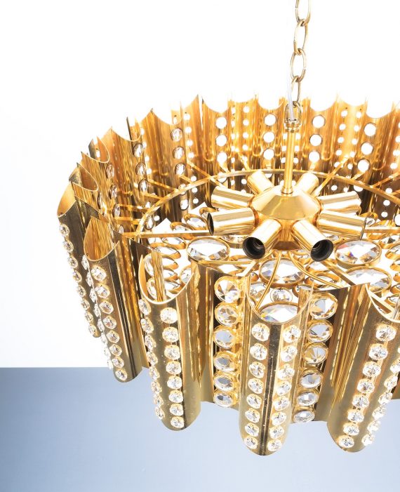 Sciolari chandelier gold 1 Kopie