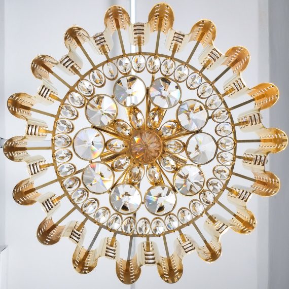 Sciolari chandelier gold 10 Kopie