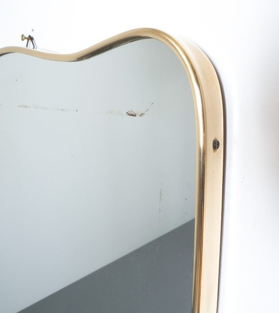 brass frame mirror italy 1950_03