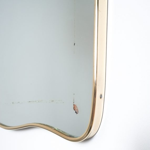 brass frame mirror italy 1950_04