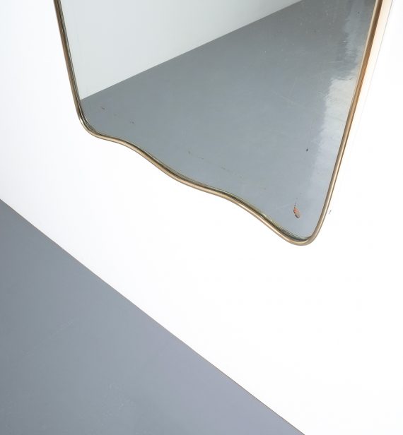 brass frame mirror italy 1950_06