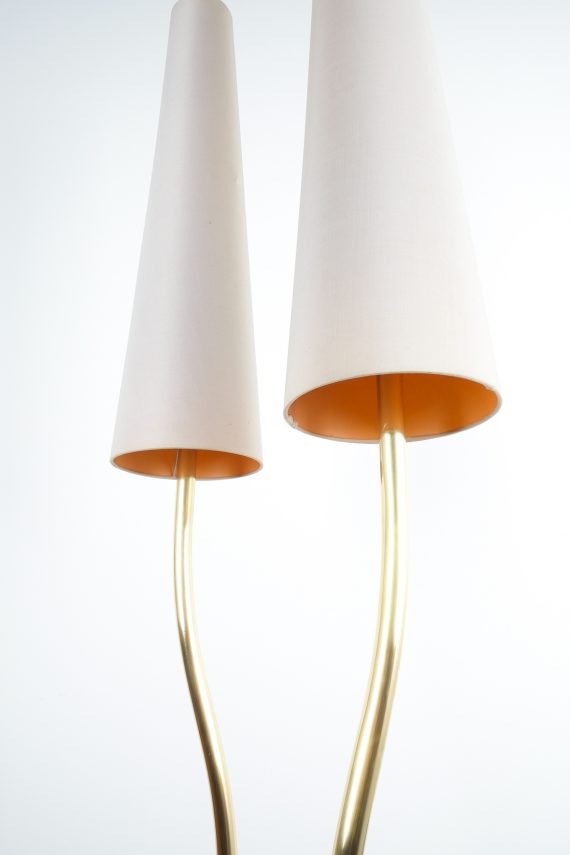 pair solid brass austrian floor lamps_08