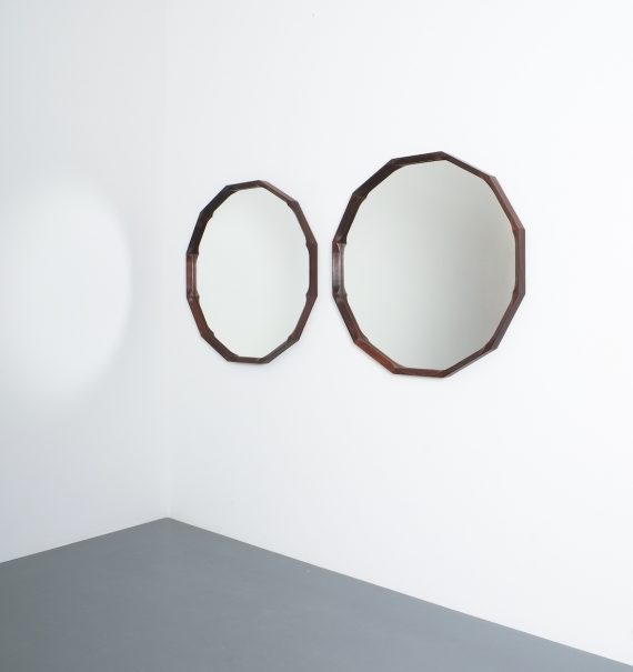 pair walnut mirrors Dino Cavalli_02