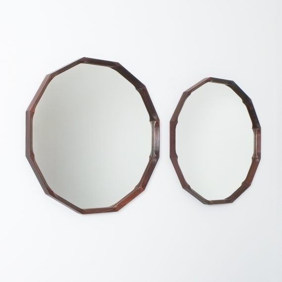 pair walnut mirrors Dino Cavalli_03