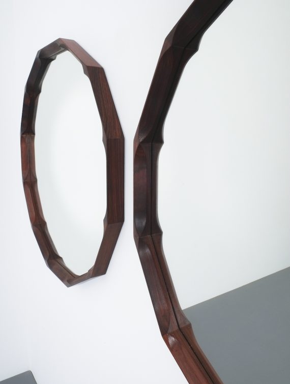 pair walnut mirrors Dino Cavalli_04