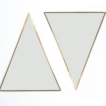 triangular mirror brass italy derive_11